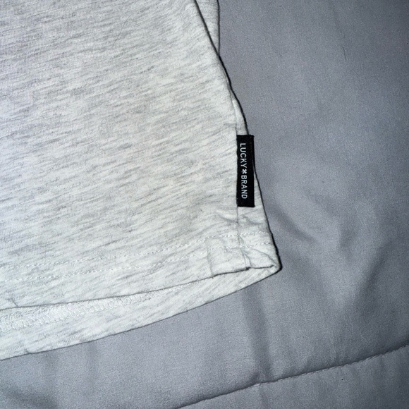 Lucky Brand Heather Gray Pocket Tee Boys Size XL(18/20) - Picture 3 of 5
